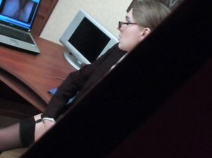 Отжарил свою взрослую коллегу