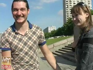 Два пикапера раздели Таню на уличный минет