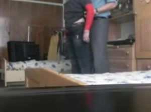 На скрытую камеру снял секс с новой грудастой любовницей