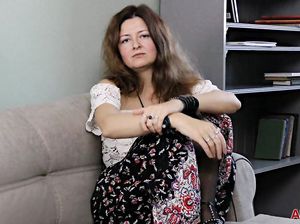 Опытная порно модель пришла на русский кастинг
