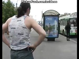 Байкер вывез незнакомку за город и вдул ей от души