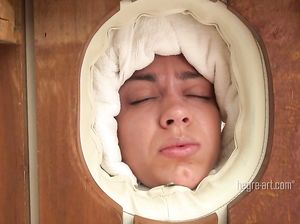 Ангелина получила массаж пизды в спа салоне