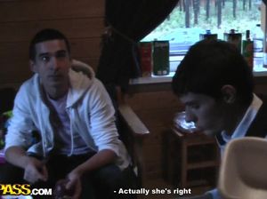 Русские студенты устроили секс вечеринку с молодыми самками